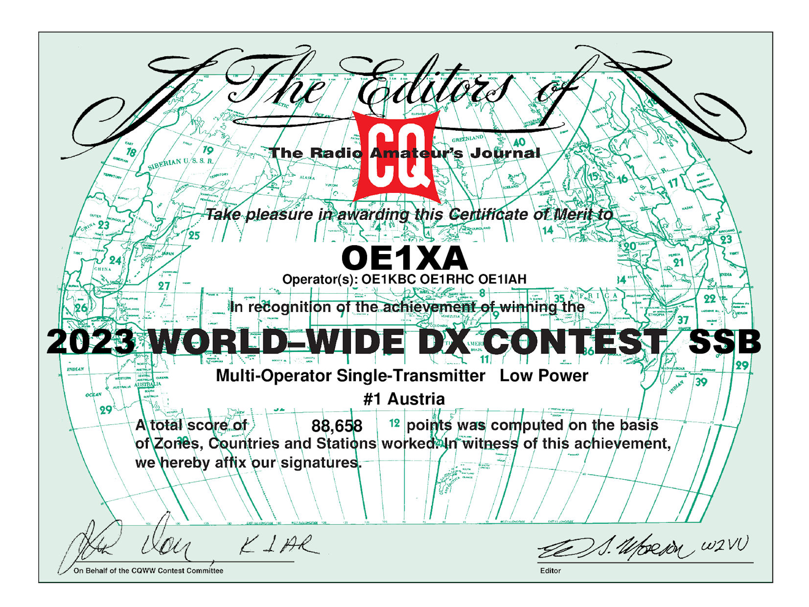 2023 World-Wide DX Contest SSB