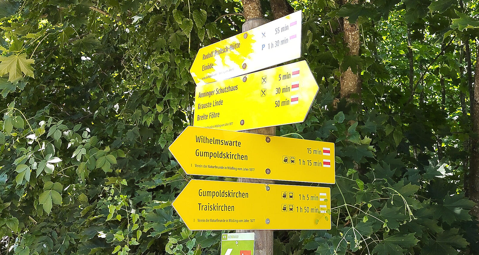 Hinweistafel